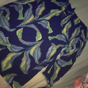 Off the shoulder black/green forever 21 dress